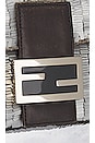 view 6 of 10 Fendi Re-Edition Sequin Baguette Shoulder Bag in Silver