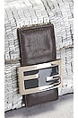 view 7 of 10 Fendi Re-Edition Sequin Baguette Shoulder Bag in Silver