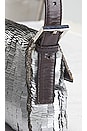 view 8 of 10 Fendi Re-Edition Sequin Baguette Shoulder Bag in Silver
