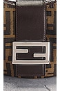 view 6 of 10 Fendi Zucca Mama Half Moon Crescent Shoulder Bag in Brown