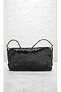 view 3 of 10 Fendi Sequin Baguette Shoulder Bag in Black