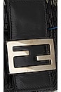view 5 of 10 Fendi Sequin Baguette Shoulder Bag in Black