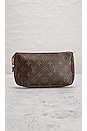 view 3 of 9 Louis Vuitton Monogram Cherry Pochette Accessoires Shoulder Bag in Brown