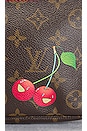 view 6 of 9 Louis Vuitton Monogram Cherry Pochette Accessoires Shoulder Bag in Brown
