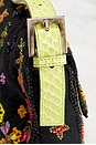 view 8 of 9 Fendi Mama Flower Beaded Baguette Shoulder Bag in Black