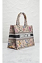 view 4 of 10 Dior Floral Embroidery Book Tote in Multi