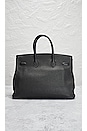 view 3 of 10 Hermes Birkin 35 Taurillon Handbag in Black