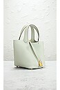 view 4 of 8 Hermes Picotin 18 Clemence Handbag in Gris Neve