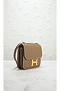 view 4 of 10 Hermes Mini Constance Epsom Shoulder Bag in Etoupe