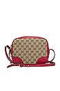 view 1 of 10 Gucci GG Canvas Shoulder Bag in Beige
