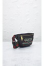 view 4 of 9 Gucci Leather Waist Bag in Black