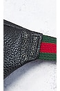 view 9 of 9 Gucci Leather Waist Bag in Black