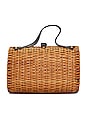 view 1 of 10 Fendi Rattan Handbag in Beige