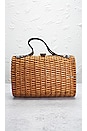 view 3 of 10 Fendi Rattan Handbag in Beige