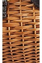 view 9 of 10 Fendi Rattan Handbag in Beige