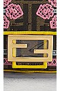 view 6 of 10 Fendi Embroidered Baguette Shoulder Handbag in Multi