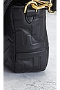 view 9 of 9 Fendi Zucca Mama Baguette Shoulder Bag in Black