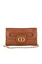 view 1 of 10 Dior 2 Way Chain Clutch in Brown
