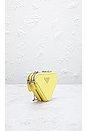 view 4 of 10 Prada Saffiano Shoulder Bag in Yellow