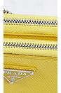view 8 of 10 Prada Saffiano Shoulder Bag in Yellow