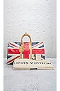 view 8 of 8 Louis Vuitton MonogramJack Keepall Bandouliere Bag in Blue & Red
