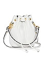 view 1 of 10 Fendi Mini Mon Tresor Bucket Bag in White