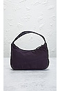 view 3 of 10 ESG Luxury Prada Mini Hobo Bag in Purple