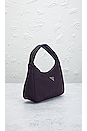 view 4 of 10 ESG Luxury Prada Mini Hobo Bag in Purple