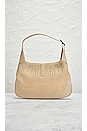 view 3 of 10 Gucci Jackie Embroidered Shoulder Bag in Beige