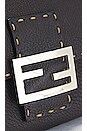 view 10 of 10 Fendi Selleria Baguette Shoulder Bag in Black