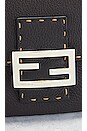 view 6 of 10 Fendi Selleria Baguette Shoulder Bag in Black