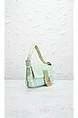 view 4 of 10 Fendi Sequin Baguette Shoulder Bag in Light Blue