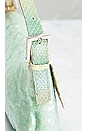 view 7 of 10 Fendi Sequin Baguette Shoulder Bag in Light Blue