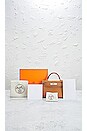 view 10 of 10 Hermes Mini Kelly Epsom Handbag in Gold