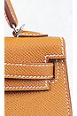 view 9 of 10 Hermes Mini Kelly Epsom Handbag in Gold