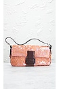 view 2 of 10 Fendi Sequin Baguette Shoulder Bag in Pink