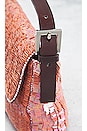 view 7 of 10 Fendi Sequin Baguette Shoulder Bag in Pink