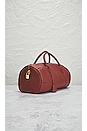 view 4 of 10 Hermes Mademoiselle Leather Handbag in Brown
