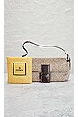 view 10 of 10 Fendi Beaded Baguette Shoulder Bag in Beige