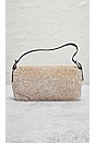 view 3 of 10 Fendi Beaded Baguette Shoulder Bag in Beige
