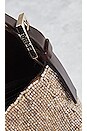 view 9 of 10 Fendi Beaded Baguette Shoulder Bag in Beige