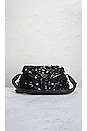 view 2 of 10 Prada Sequin Flap Shoulder Bag in Black