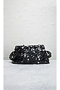 view 3 of 10 Prada Sequin Flap Shoulder Bag in Black