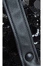 view 7 of 10 Prada Sequin Flap Shoulder Bag in Black