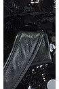 view 9 of 10 Prada Sequin Flap Shoulder Bag in Black