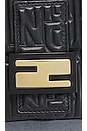 view 6 of 10 Fendi Patent Leather Baguette Shoulder Bag in Black