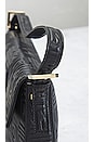 view 8 of 10 Fendi Patent Leather Baguette Shoulder Bag in Black