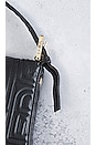 view 9 of 10 Fendi Patent Leather Baguette Shoulder Bag in Black