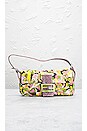 view 2 of 10 Fendi Lizard Trim Baguette Shoulder Bag in Multi