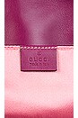 view 5 of 10 Gucci GG Marmont Velour Shoulder Bag in Burgundy